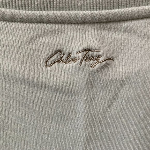 CHLOE TING MATCHA GREEN PULLOVER CREWNECK - Picture 3 of 3